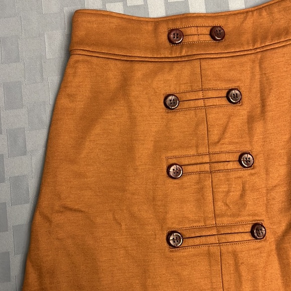 [Diane Von Furstenberg] Brown Wool Skirt - Picture 8 of 12